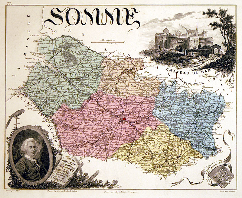 c 1879 ''SOMME'', Picardie, Amiens - Migeon
