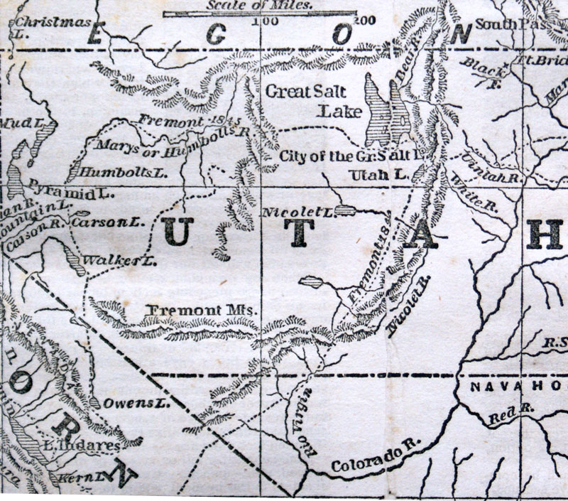 c 1851 UTAH, NEW MEXICO and CALIFORNIA  - Phelps