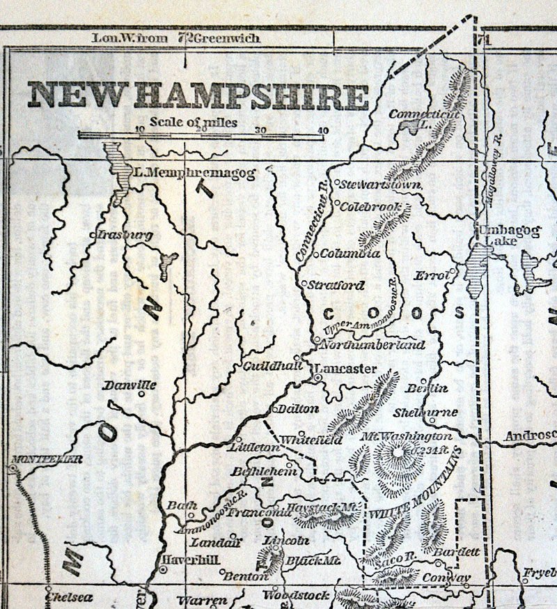 c 1851 NEW HAMPSHIRE - Phelps