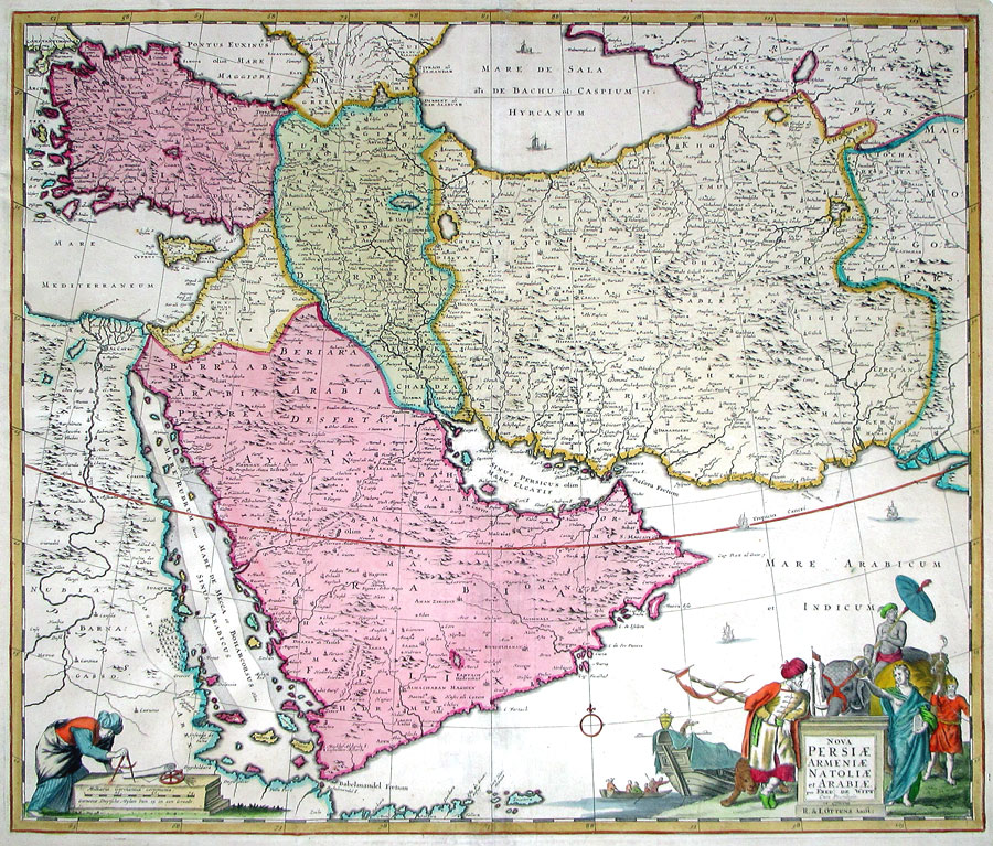 c 1730 ''NOVA PERSIAE ARMENIAE...'' - Persia, Armenia, Arabia,