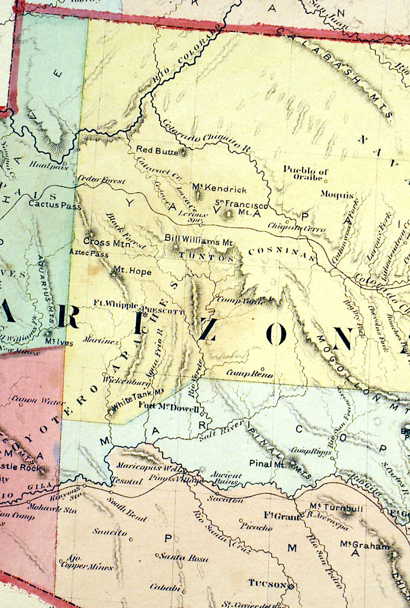 c 1874 ''...Colorado Utah New Mexico and Arizona''  - Lloyd