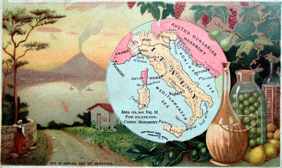 c 1889 ITALY - Arbuckle Bros.