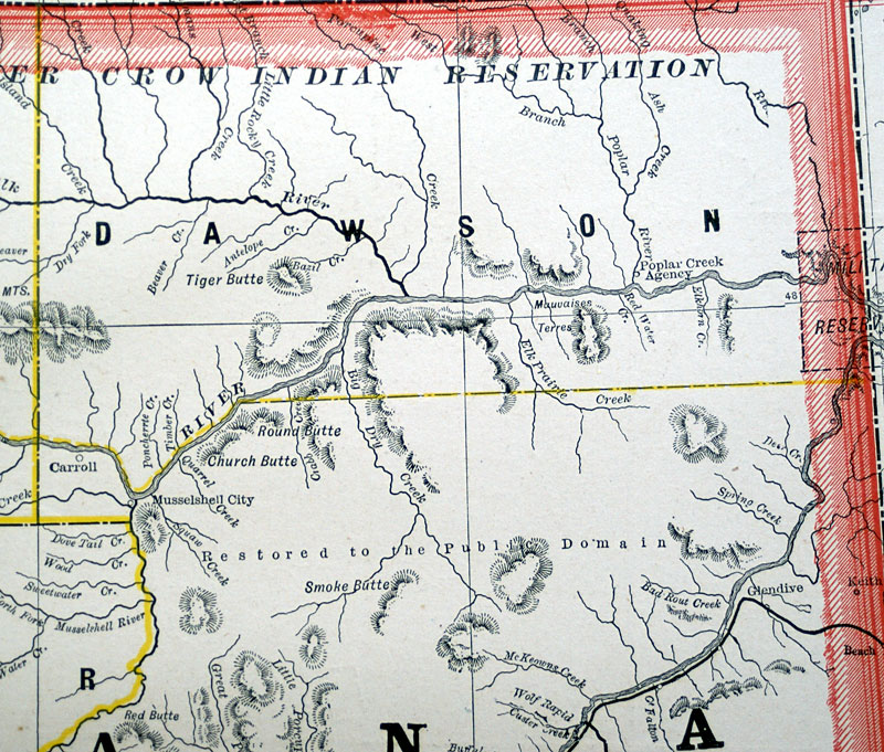 c 1883 Montana Territory - George Cram