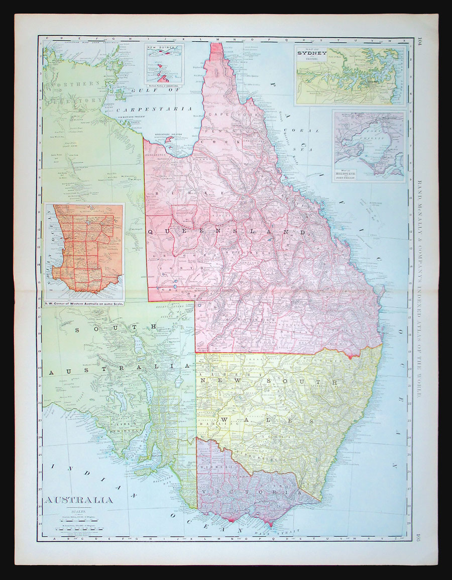 c 1898 Rand, McNally & Co. Australia