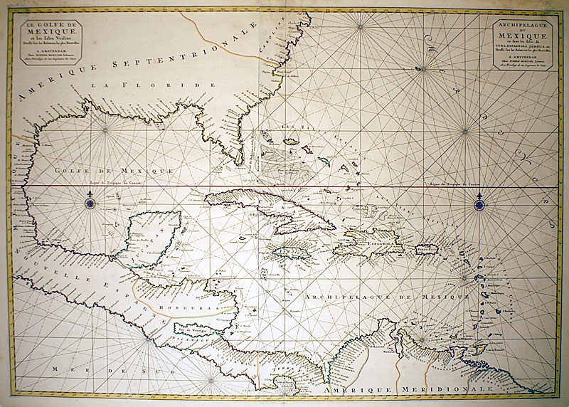 â€œLE GOLFE DE MEXIQUEâ€¦â€  c 1700 - Mortier