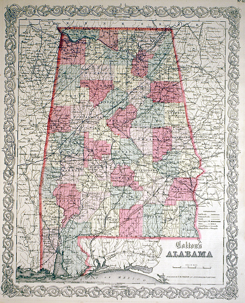 ''Coltonâ€™s ALABAMA'' c 1865