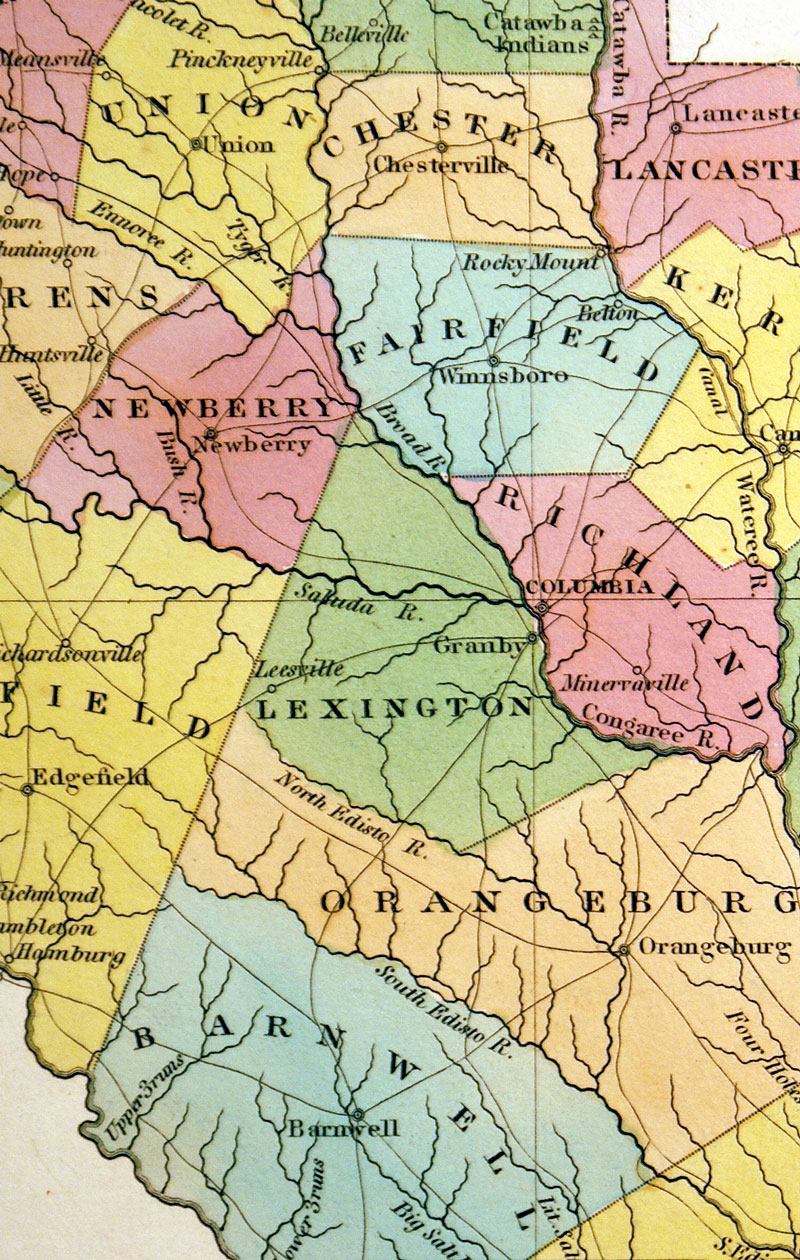 c 1825 ''SOUTH CAROLINA''   - Finley