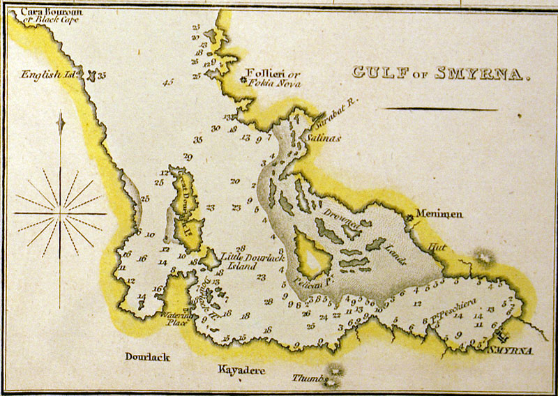 c 1817 ''CHART OF THE MEDITERRANEAN SEA''  - Thomson