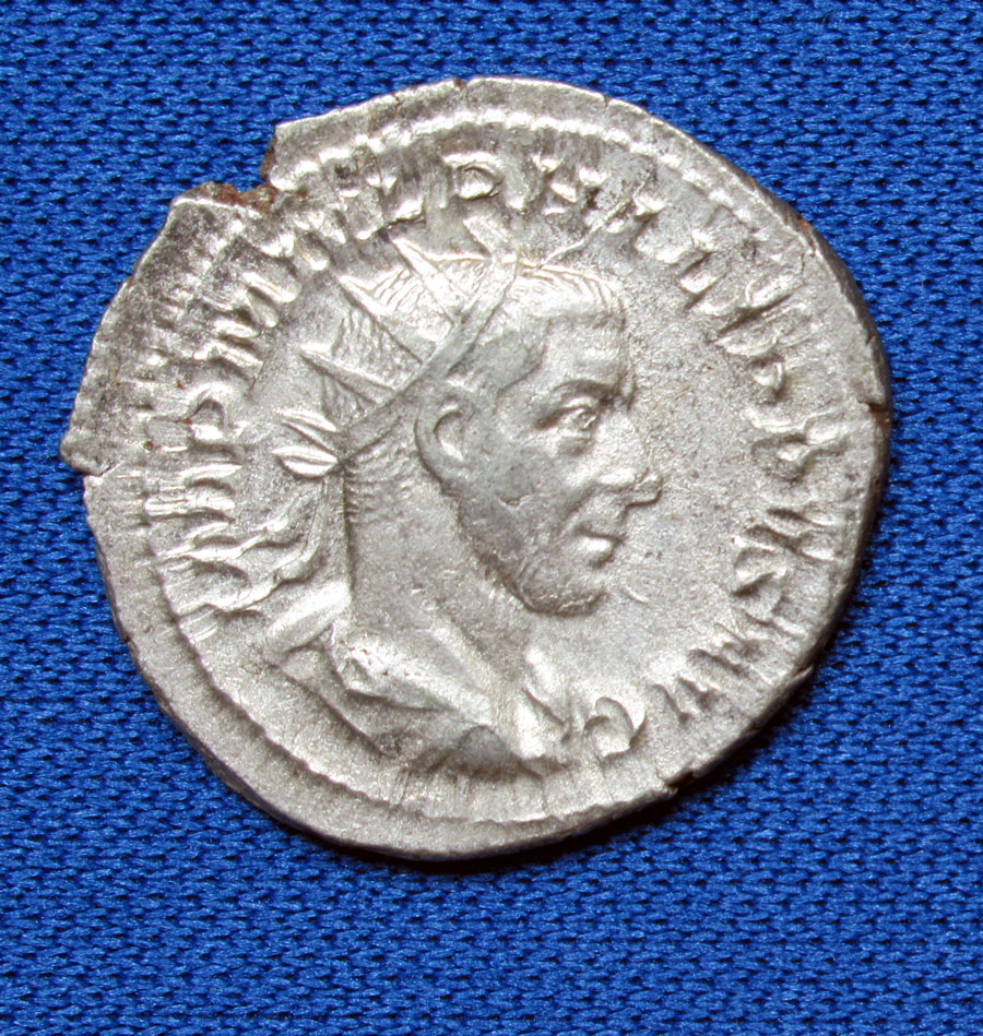c 244-249 AD - PHILIP I (Augustus) - Silver Double-Denarius