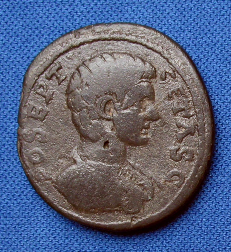 c 209-212 AD - GETA, killed by Caracalla - Bronze AE 33
