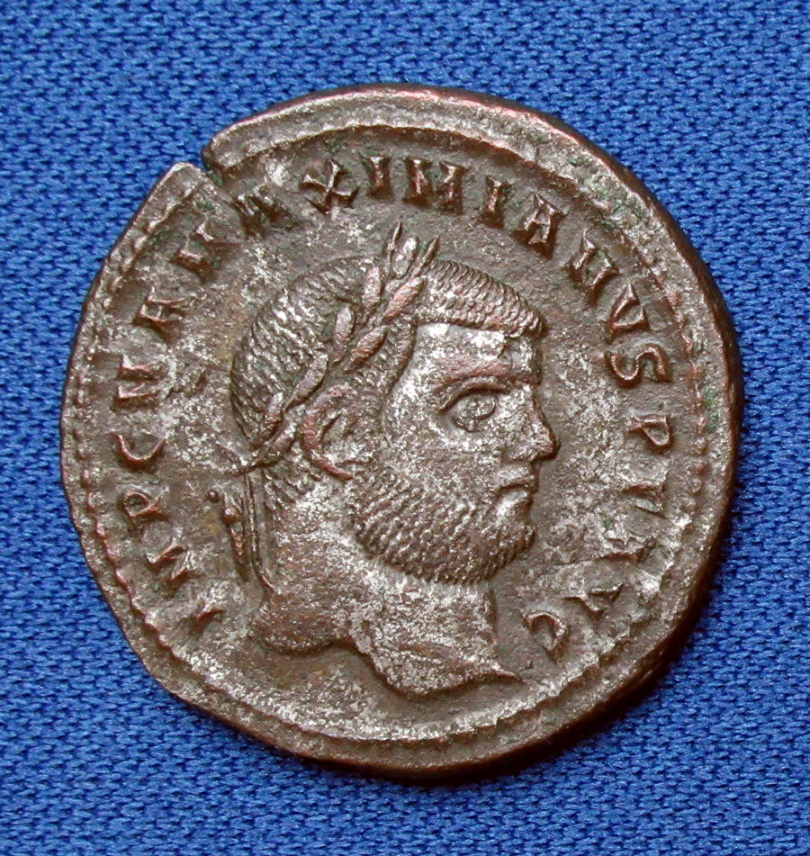 c 286-305 - MAXIMIANUS (Augustus), Silvered Bronze Coin