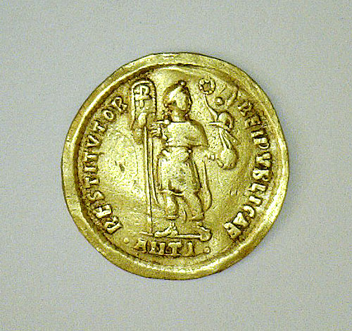 364-378 AD Gold Roman Solidus - Emperor Valens