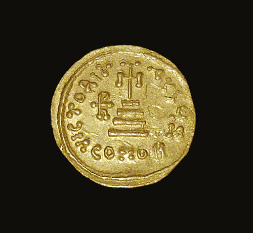Byzantine Gold Coin - Solidus - Ruler: Heraclius
