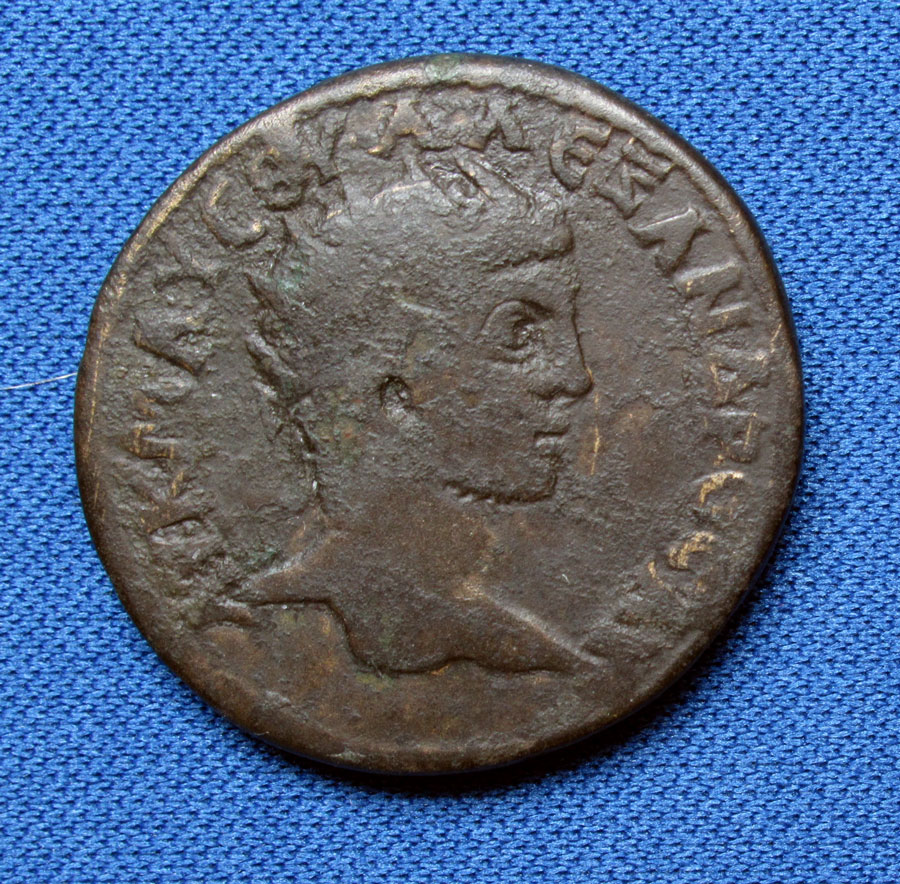 c 222-235 AD - SEVERUS ALEXANDER - Bronze Coin, Colonial Issue