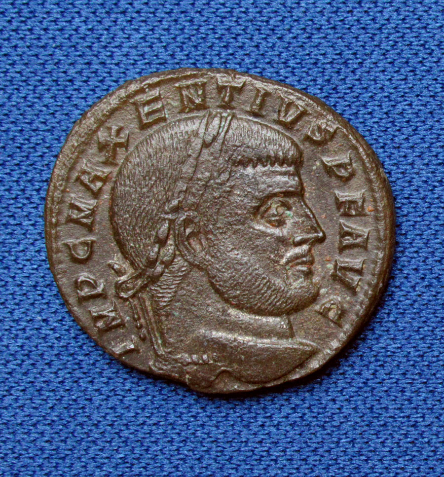 c 306-312 AD - MAXENTIUS - Ancient Roman Bronze Follis