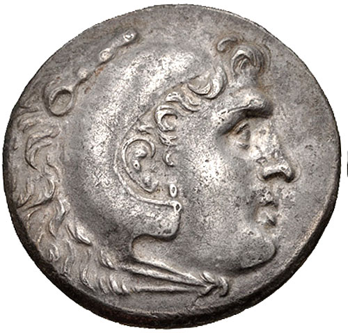 Ancient Greek Silver Coin - Alexander the Great Type