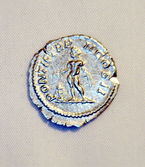 Ancient Roman Silver Denarius - Geta (Augustus) c. 209-211 AD