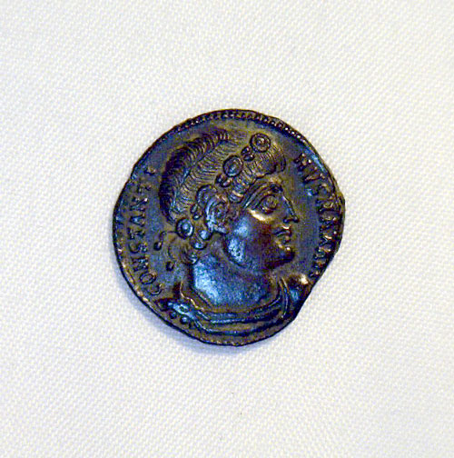 Ancient Roman Bronze Coin - CONSTANTINE THE GREAT 307-337 AD
