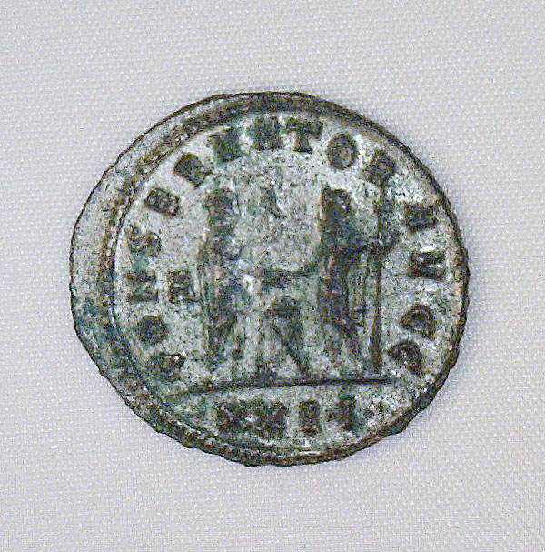 Ancient Roman Silvered Bronze Double-Denarius - DIOCLETIAN