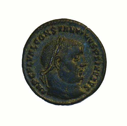 Ancient Roman Bronze AE Follis, CONSTANTINE THE GREAT