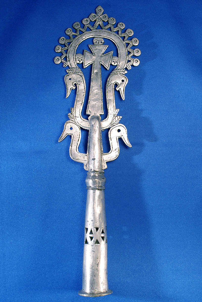 Antique Ethiopic Processional Cross, c. late 1800's