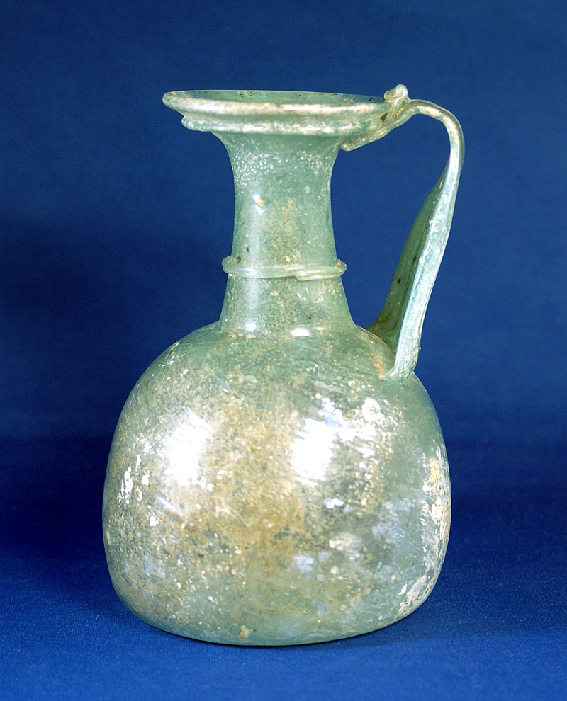 Ancient Roman Handled Pitcher, c. 3rd-4th Cent AD