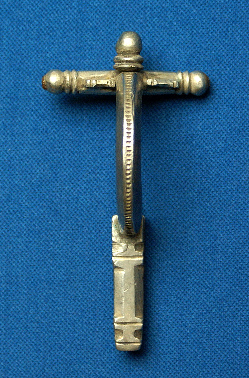 Silver Crossbow Fibula - Ancient Roman - c 2-3rd Cent AD