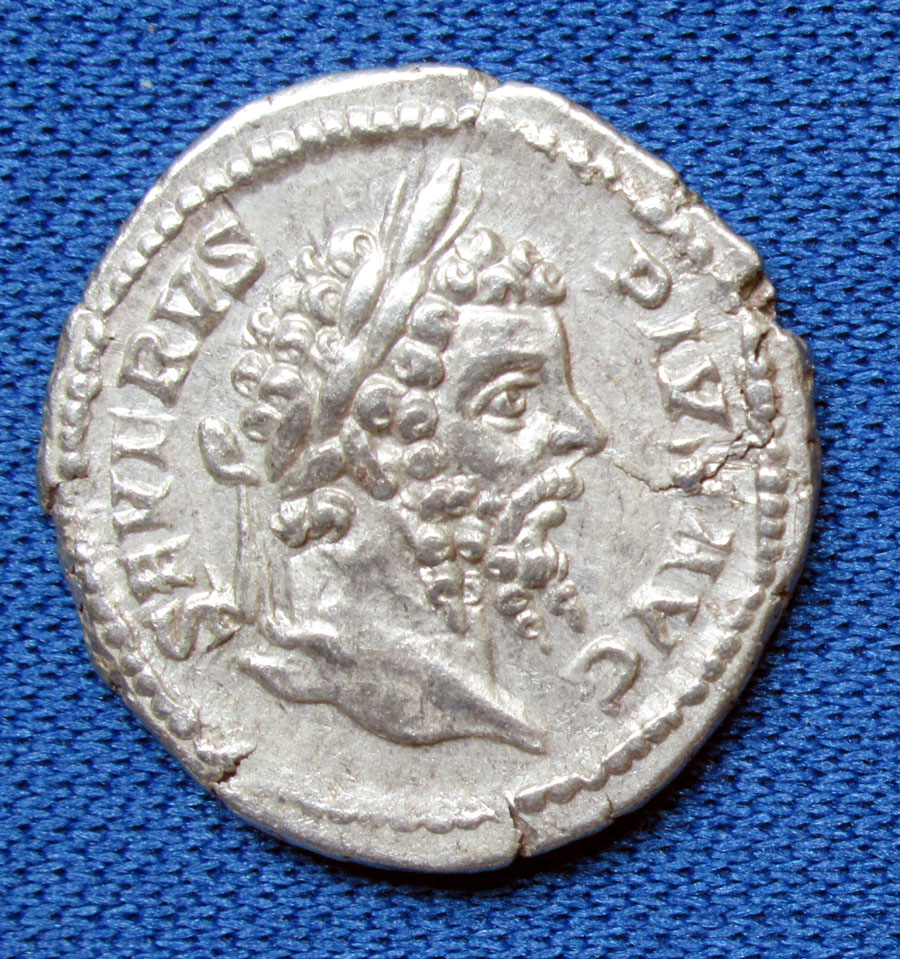 c 193-211 AD - SEPTIMIUS SEVERUS Roman Emperor - Silver Denarius