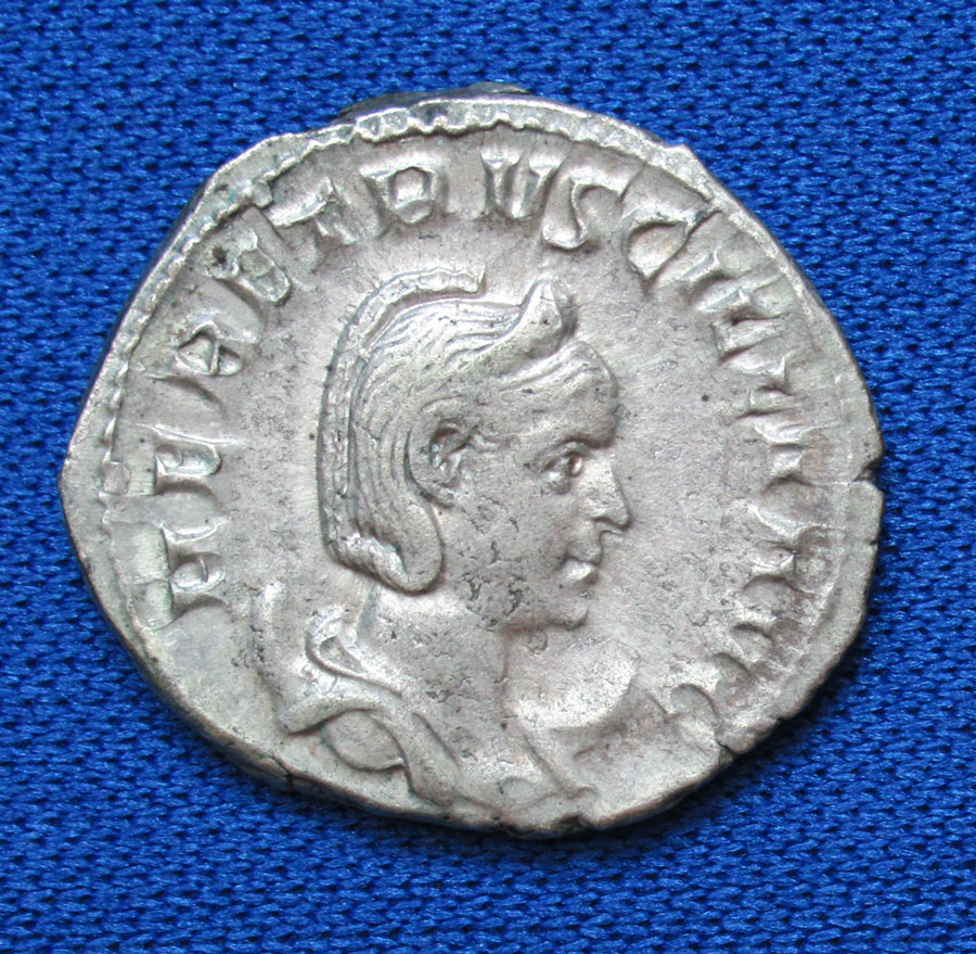 c 249-251 AD HERENNIA ETRUSCILLA Silver Double Denarius