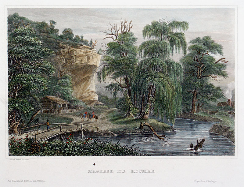 c 1835-52 Prairie Du Rocher, Illinois - Meyer
