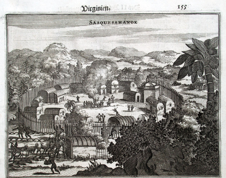 c 1671 Montanus View of 